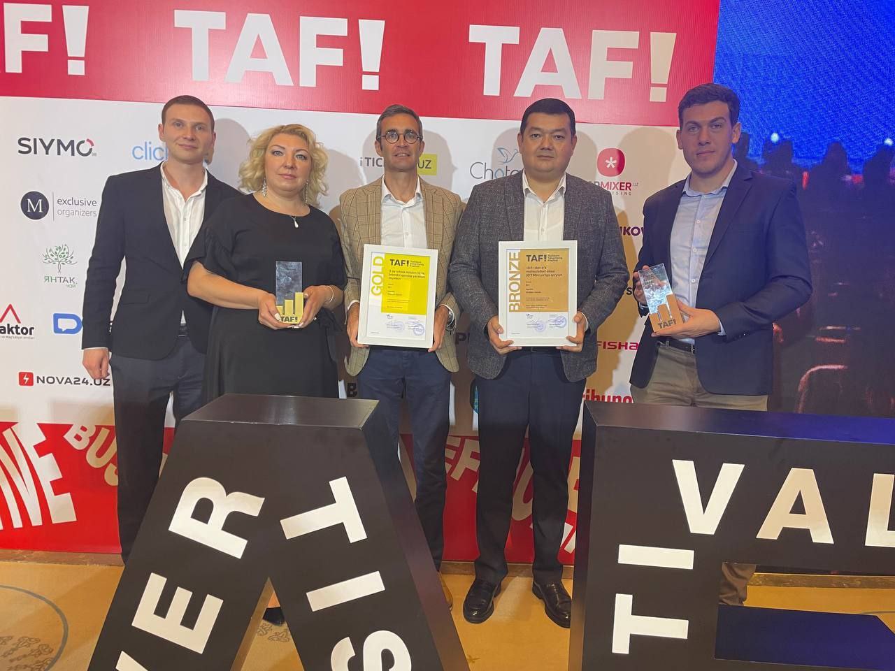 Французская сеть магазинов bi1 в Ташкенте завоевала сразу 3 награды на TAF! 22 в первый год после запуска сети