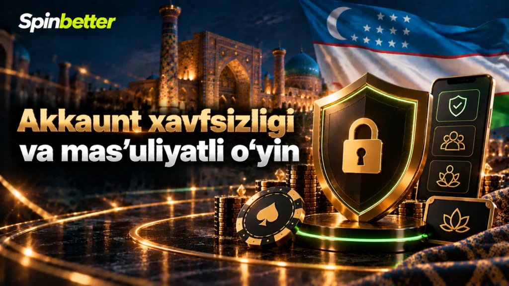 Akkaunt xavfsizligi va mas’uliyatli o‘yin