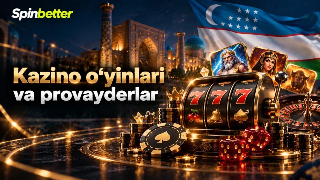 Kazino o‘yinlari va provayderlar